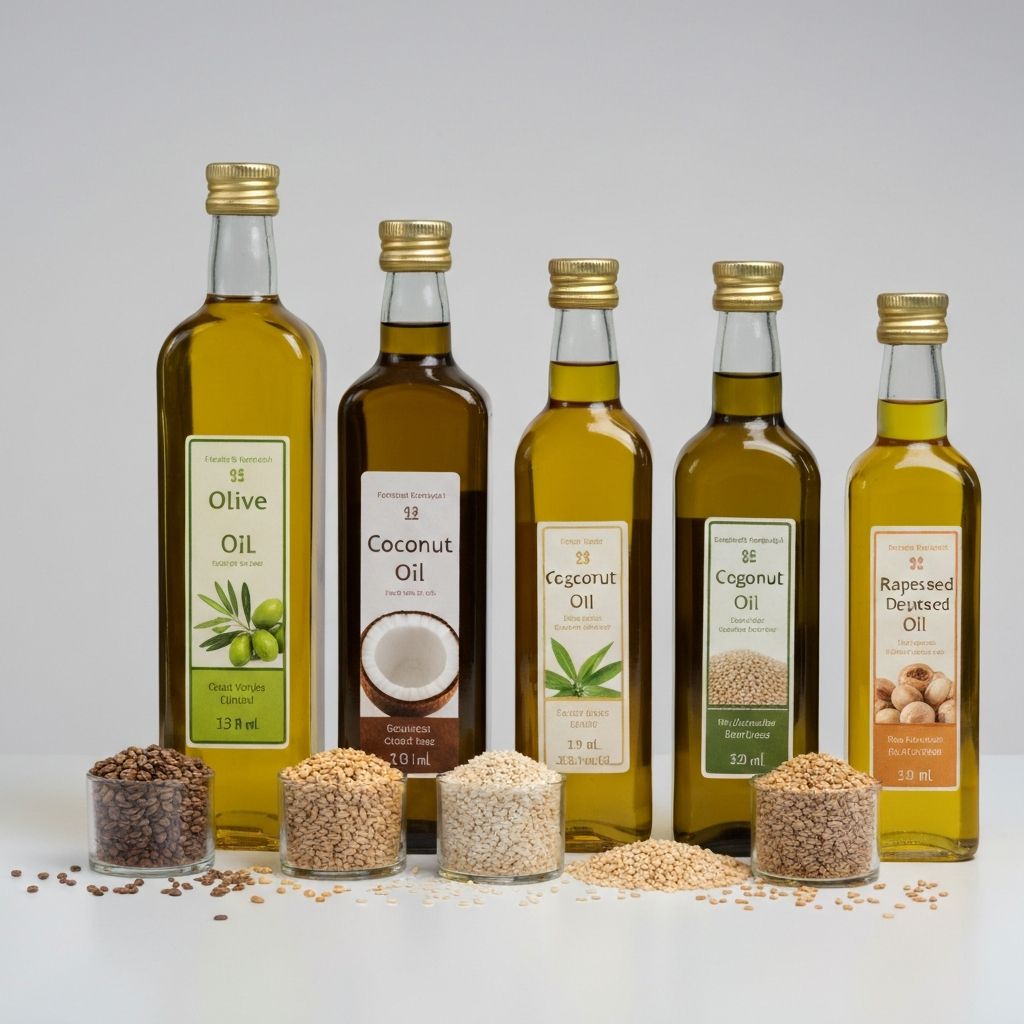 Profil lipidique des huiles végétales courantes