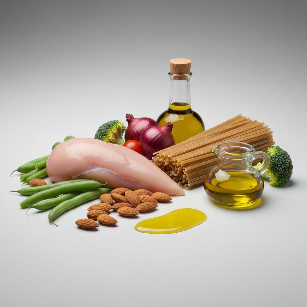 Macronutriments dans les aliments courants